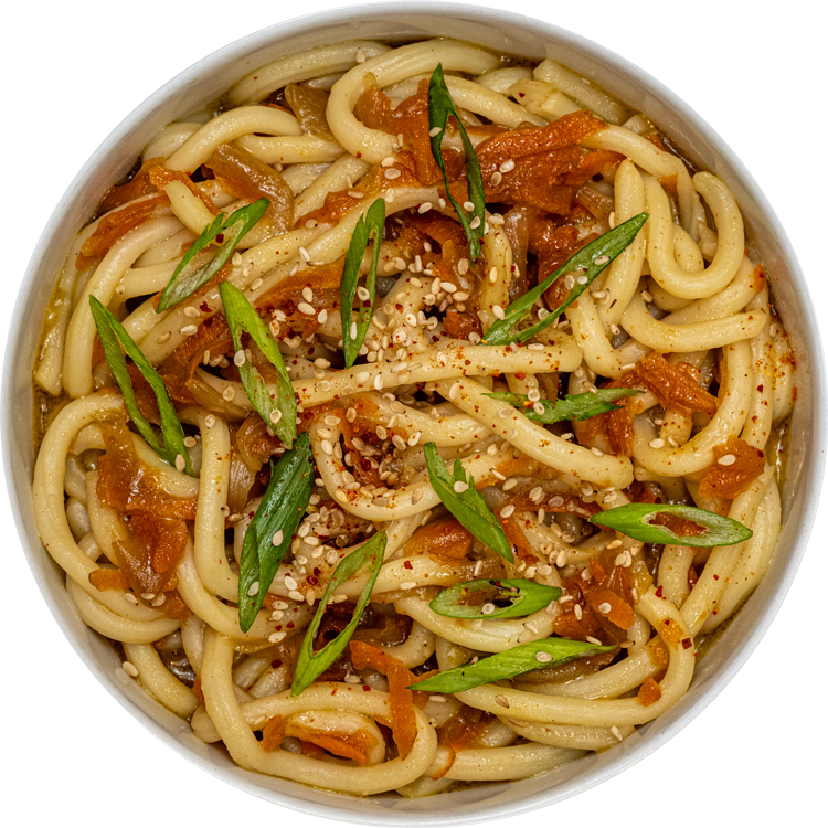 Garlic Udon Noodles
